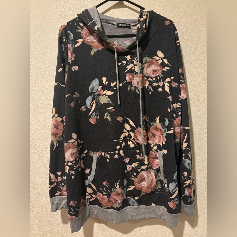 Floral hoodie💓